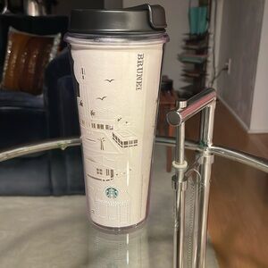 RARE 🇧🇳Starbucks Brunei 16 FL OZ Tumbler. Embossed art